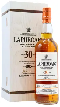 Laphroaig - Islay Single Malt 1985 30 year old Whisky 70CL