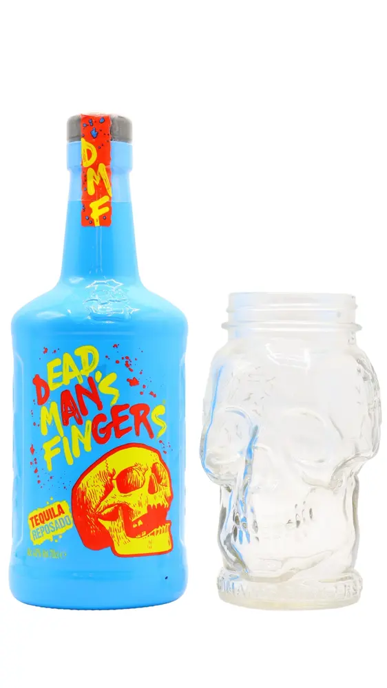 Dead Man's Fingers - Reposado Tequila (Includes Skull Glass) 70CL