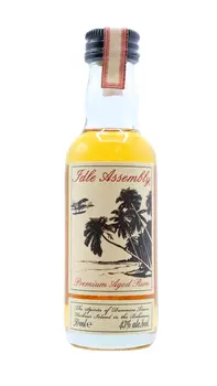 Idle Assembly - Premium Aged Rum 5cl 43% ABV Miniature