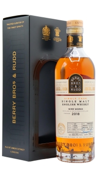 White Peak - Wire Works - Berry Bros & Rudd - Single Cask #128 2018 5 year old Whisky 70CL