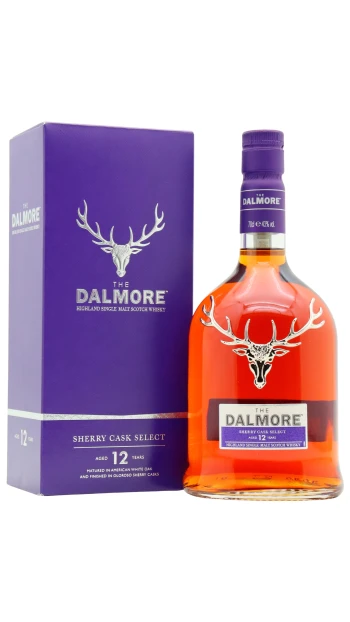 Dalmore - 12 year old Sherry Cask Select Highland Single Malt Scotch Whisky 70cl 43% ABV