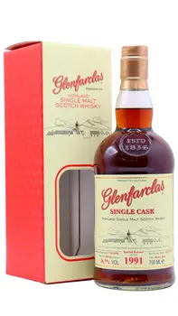 Glenfarclas - Single Cask #5678 1991 27 year old Whisky 70CL