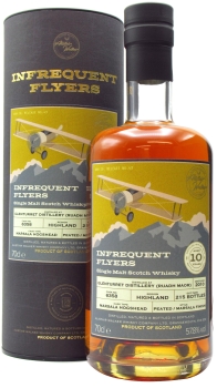 Glenturret - Ruadh Maor Infrequent Flyers Single Cask #6358 2010 10 year old Whisky 70CL