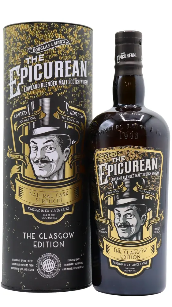 The Epicurean - Glasgow Edition Ex-Cuvee Finish Lowland Blended Malt Scotch Whisky 70CL