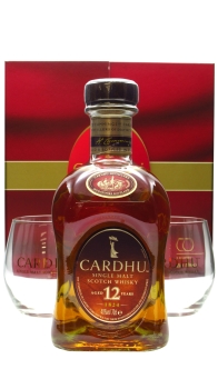 Cardhu - Glass Pack - Speyside Single Malt 12 year old Whisky 70CL