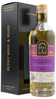 Blair Athol - 10 year old Berry Bros & Rudd - Small Batch 2012 Whisky 70cl 46% ABV
