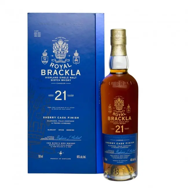Royal Brackla - 21yrs Sherry Cask Finish 750ml