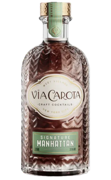 Via Carota Craft Cocktails Signature Manhattan New York 375ml