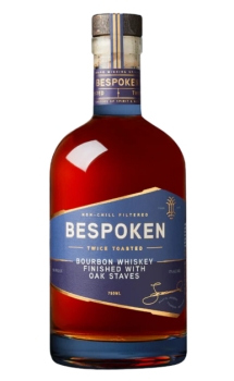 Bespoken Spirits Bourbon Twice Toasted Finished With Oak Staves Non Chill Filtered 750ml