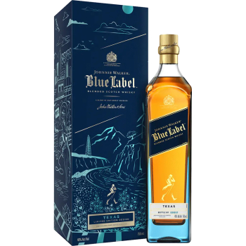 Johnnie Walker Scotch Blended Blue Label Limited Texas Edition 750ml (shipping Only)