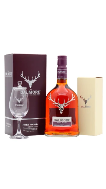 Dalmore - Port Wood Reserve Highland Single Malt Scotch Whisky 70cl 46.5% ABV (Includes Tasting Glass)