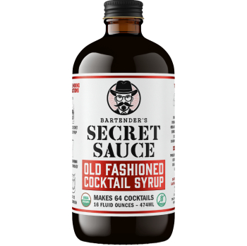 Bartenders Secret Sauce Old Fashioned Cocktail Syrup 474ml