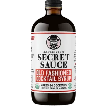 Bartenders Secret Sauce Old Fashioned Cocktail Syrup 474ml
