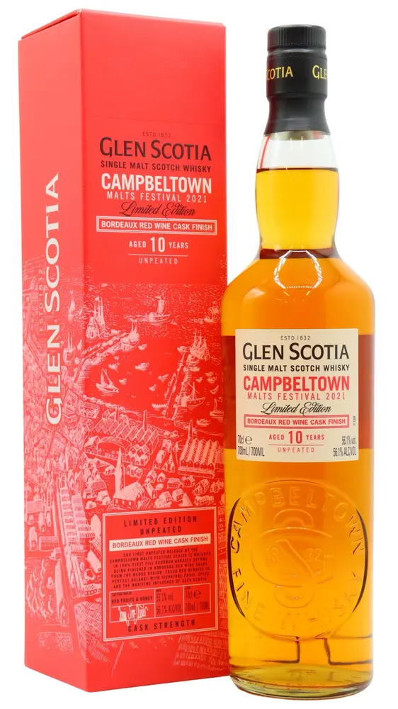 Glen Scotia - Campbeltown Malts Festival 2021 Single Malt Scotch 10 year old Whisky