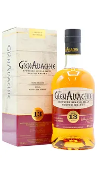GlenAllachie - 13 year old Wine Series - Rioja Finish Single Malt Scotch Whisky 70cl 48% ABV