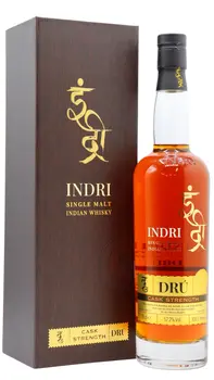 Indri - Dru Cask Strength Indian Single Malt Whisky 70CL