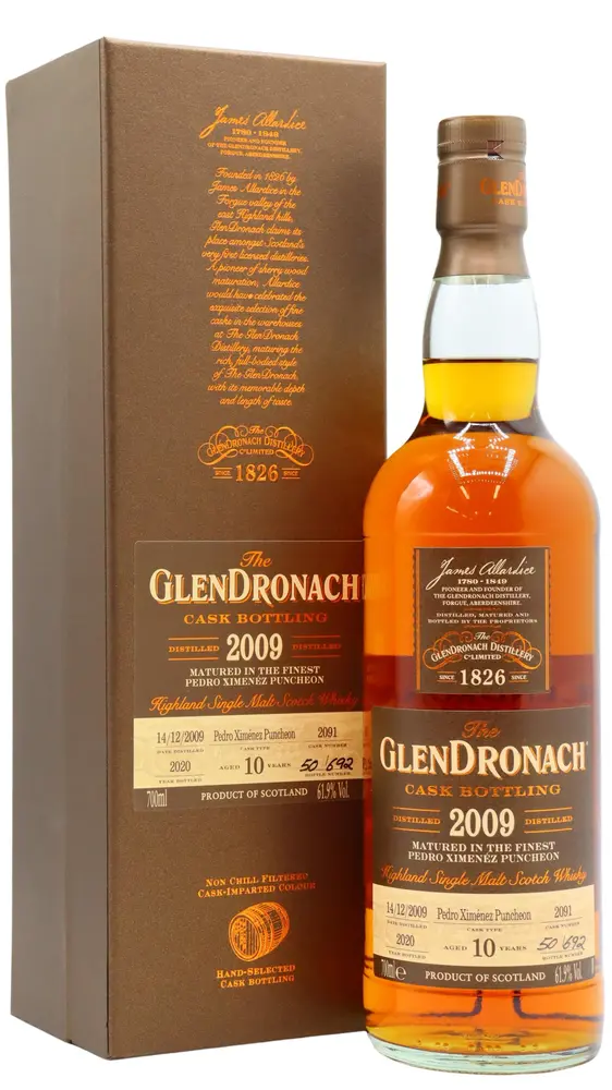 Glendronach - Single Cask #2091 (Batch 18) 10 year old Whisky