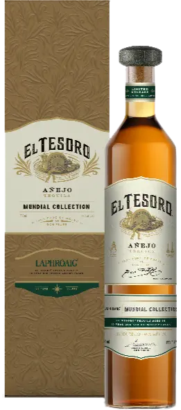 El Tesoro Tequila Anejo Mundial Collection Laphroaig Edition 750ml