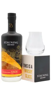 Stauning - Kaos Triple Malt Whisky (Includes Branded Glass) 70CL