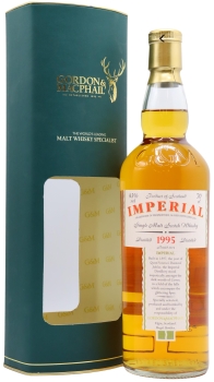 Imperial (silent) - Gordon & MacPhail - Distillery Labels 1995 19 year old Whisky 70CL