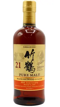 Nikka - 21 year old 80th Anniversary Madeira Wood Finish Japanese Whisky 70cl 46% ABV