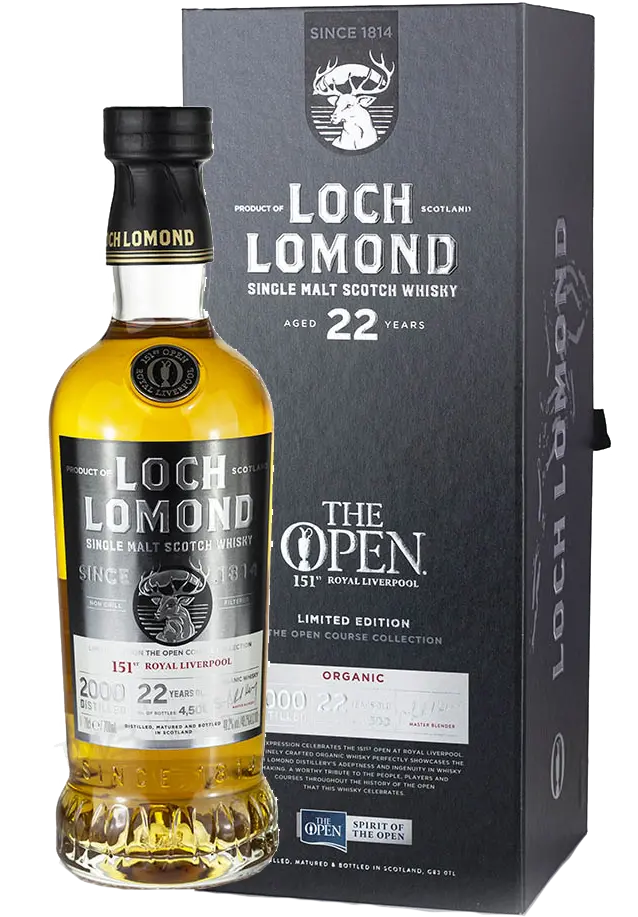 Loch Lomond The Open 151 Royal Liverpool Edition Organic 22yr 750ml
