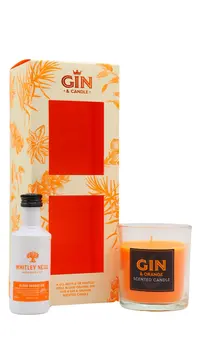 Whitley Neill - Blood Orange Gin Scented Candle Gift Pack 5CL