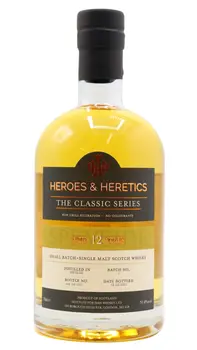 Heroes & Heretics - 12 year old Batch #1 Speyside Single Malt Whisky 70cl 51% ABV