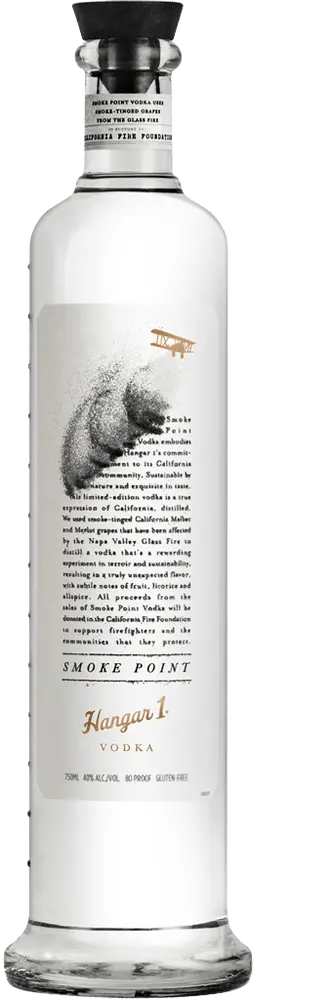 Hangar One Vodka Smoke Point California 750ml