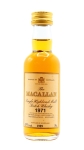 Macallan - Single Highland Malt Miniature 1971 18 year old Whisky 5CL