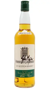House of Commons - Signed By John Major Blended Scotch 12 year old Whisky 75CL
