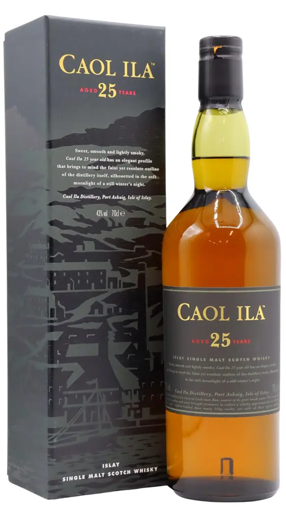 Caol Ila - Islay Single Malt Scotch 25 year old Whisky 70CL