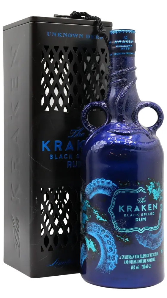 Kraken - 2021 Limited Edition Unknown Deep - Deep Sea Bioluminescence Rum