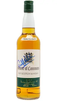 House of Commons - Signed By Paddy Ashdown Blended Scotch 12 year old Whisky
