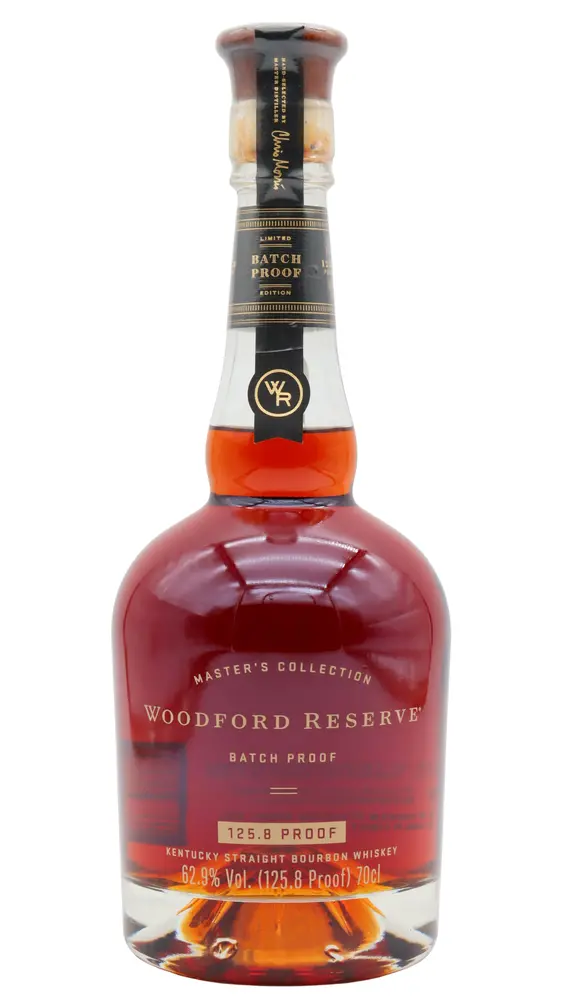 Woodford Reserve - Master's Collection 125.8 Batch Proof Kentucky Straight Bourbon Whiskey 70CL