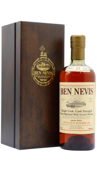 Ben Nevis - Single Cask Cask Strength 1984 25 year old Whisky 70CL