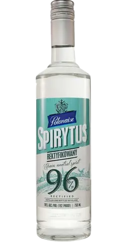 Polonaise Spirytus Rektyfikowany Spirit Poland 192pf 750ml