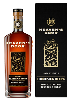 Heavens Door Bourbon Wheated Cask Strength Homesick Blues Tennessee 750ml