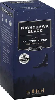 Bota Box Nighthawk Black Red Blend Box 3L