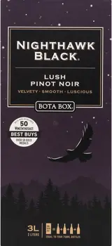 Bota Box Nighthawk Black Lush Pinot Noir Box 3L