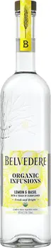 Belvedere Organic Infusions Lemon & Basil Vodka 750ml