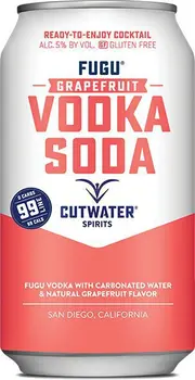 Cutwater Grapefruit Vodka Soda RTD Cocktail 12Oz