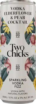 Two Chicks Sparkling Vodka Fizz 12Oz