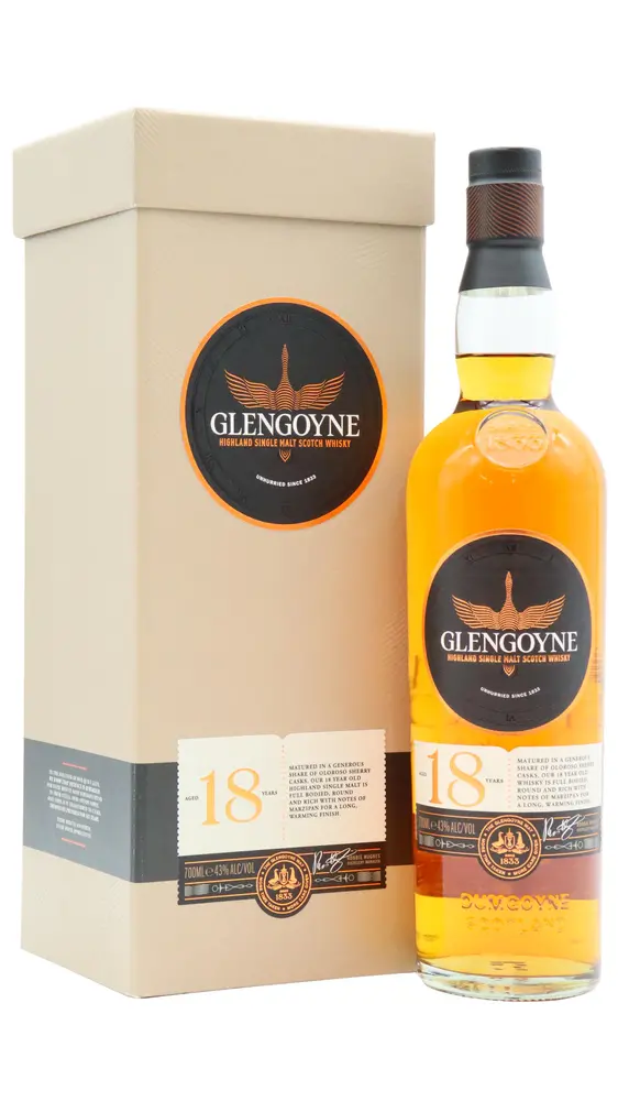 Glengoyne - Highland Single Malt Scotch 18 year old Whisky