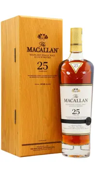 Macallan - Sherry Oak Highland Single Malt 2018 Release 25 year old Whisky 70CL