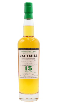 Daftmill - Fife Strength Lowland Single Malt 2007 15 year old Whisky 70CL