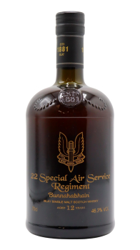 Bunnahabhain - SAS 22nd Special Air Service Regiment 12 year old Whisky 70CL