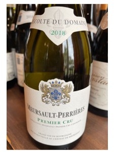 2018 Recolte Du Domaine Meursault-Perrieres Premier Cru White Burgundy Wine 750ml