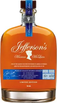 Jefferson's Marian Mclain Batch Blended Straight Bourbon 750ml