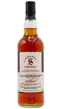 Tullibardine - Signatory Vintage - 100 Proof Edition 2015 8 year old Whisky 70CL